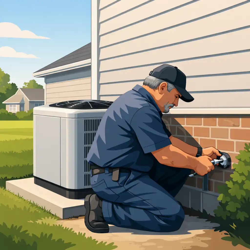 HVAC social media content