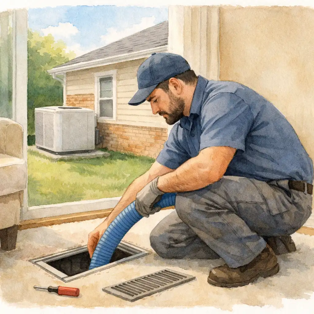 HVAC social media content